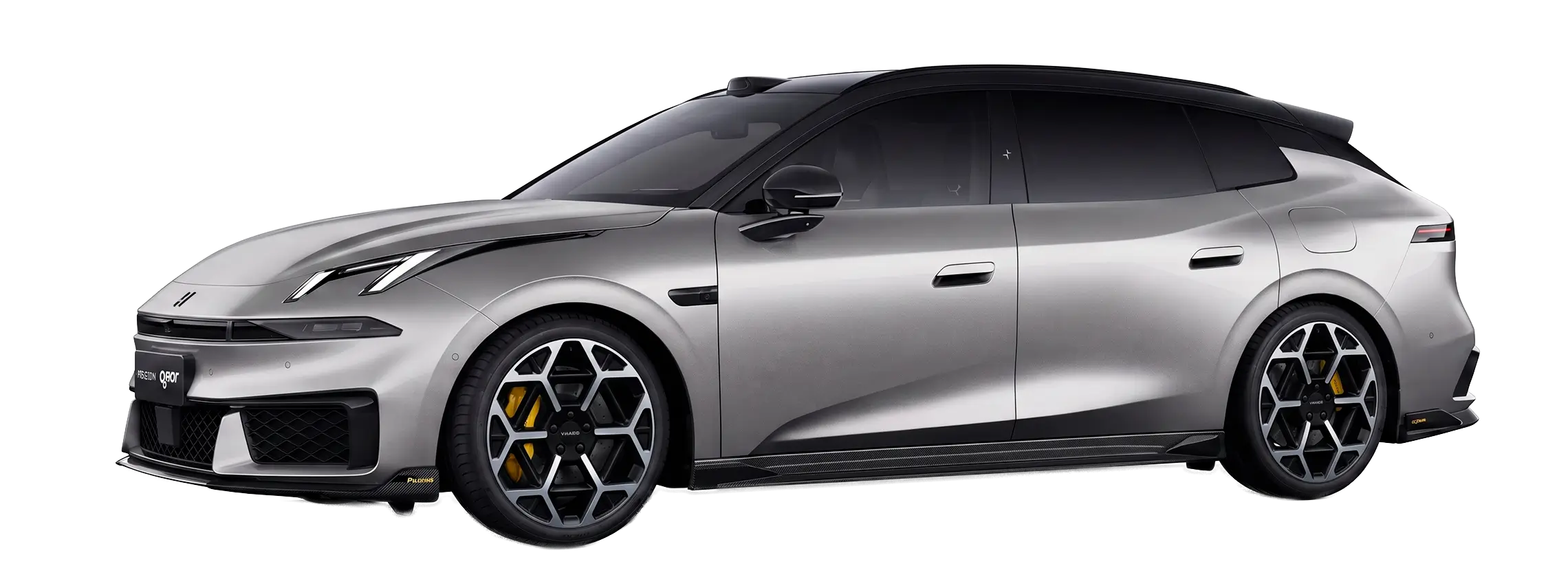 Lynk & Co 07 GT в цвете Aurora Silver